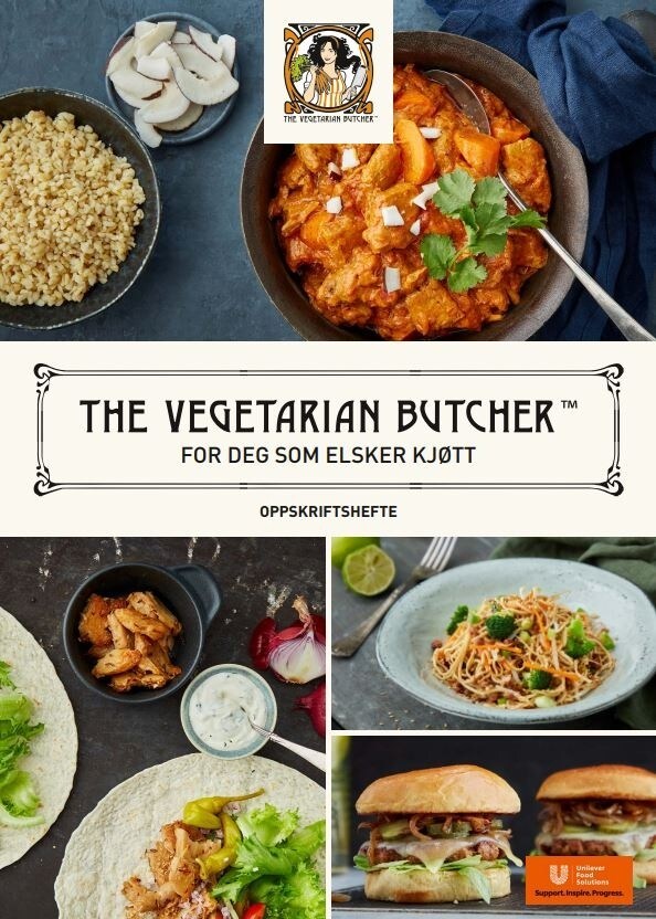 The Vegetarian Butcher Oppskriftshefte The Vegetarian Butcher Oppskriftshefte